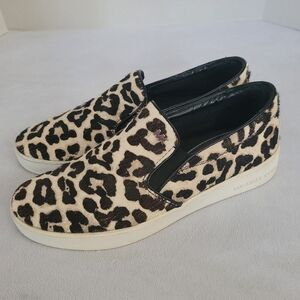 Michael Kors Leopard Print Slip-On Sneakers